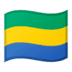 🇬🇦 flag: Gabon display on Google